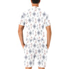 Anchor Pattern Print Design 06 Men's Romper