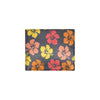 Hibiscus Pattern Print Design HB024 Men's ID Card Wallet