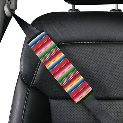 Serape Pattern Car Seat Belt Cover