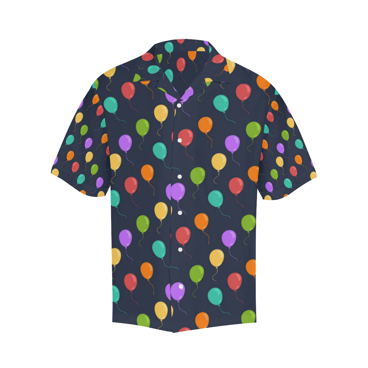 Ballon Colorful Pattern Print Design 03 Men's Hawaiian Shirt