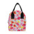 Hibiscus Pattern Print Design HB020 Insulated Lunch Bag