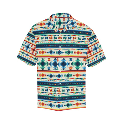 Aztec Pattern Print Design 02 Men's Hawaiian Shirt