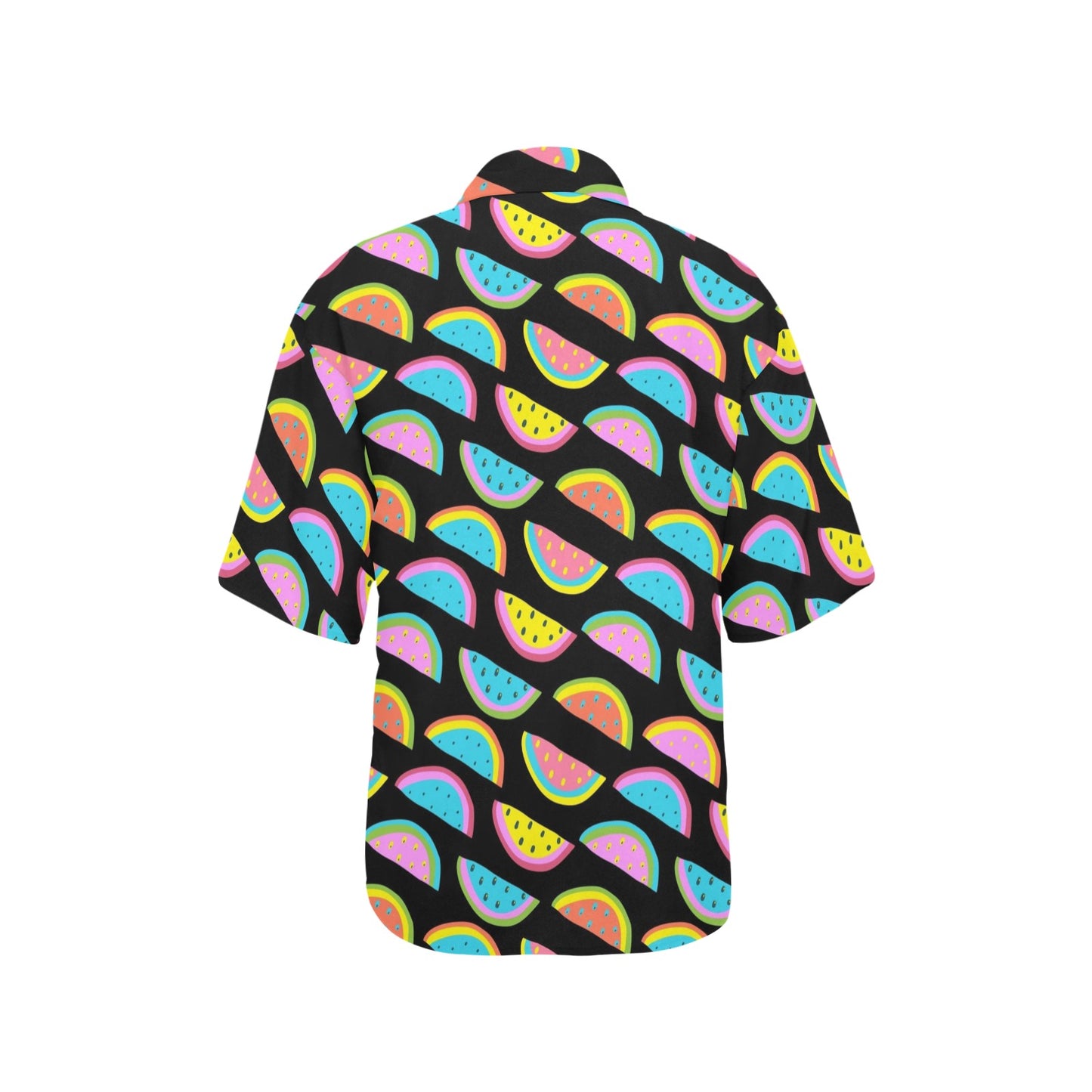 Watermelon Pattern Print Design WM08 Women's Hawaiian Shirt