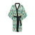 Butterfly Pattern Print Design 09 Women's Short Kimono