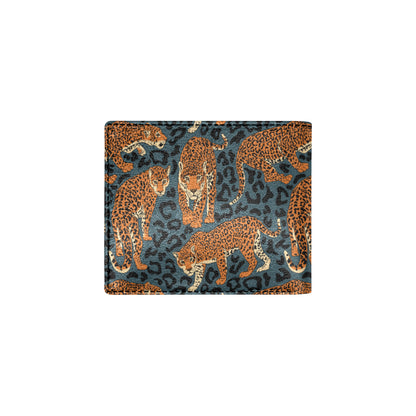 Jaguar Pattern Print Design 04 Men's ID Card Wallet