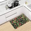 Bird Of Paradise Pattern Print Design BOP010 Kitchen Mat