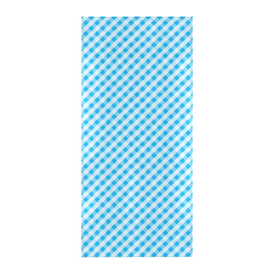 Gingham Print Design LKS401 Beach Towel 32" x 71"