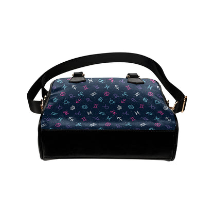 Constellation Pattern Print Design 04 Shoulder Handbag