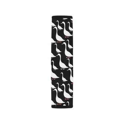 Goose Pattern Print Design 01 Car Seat Belt Cover