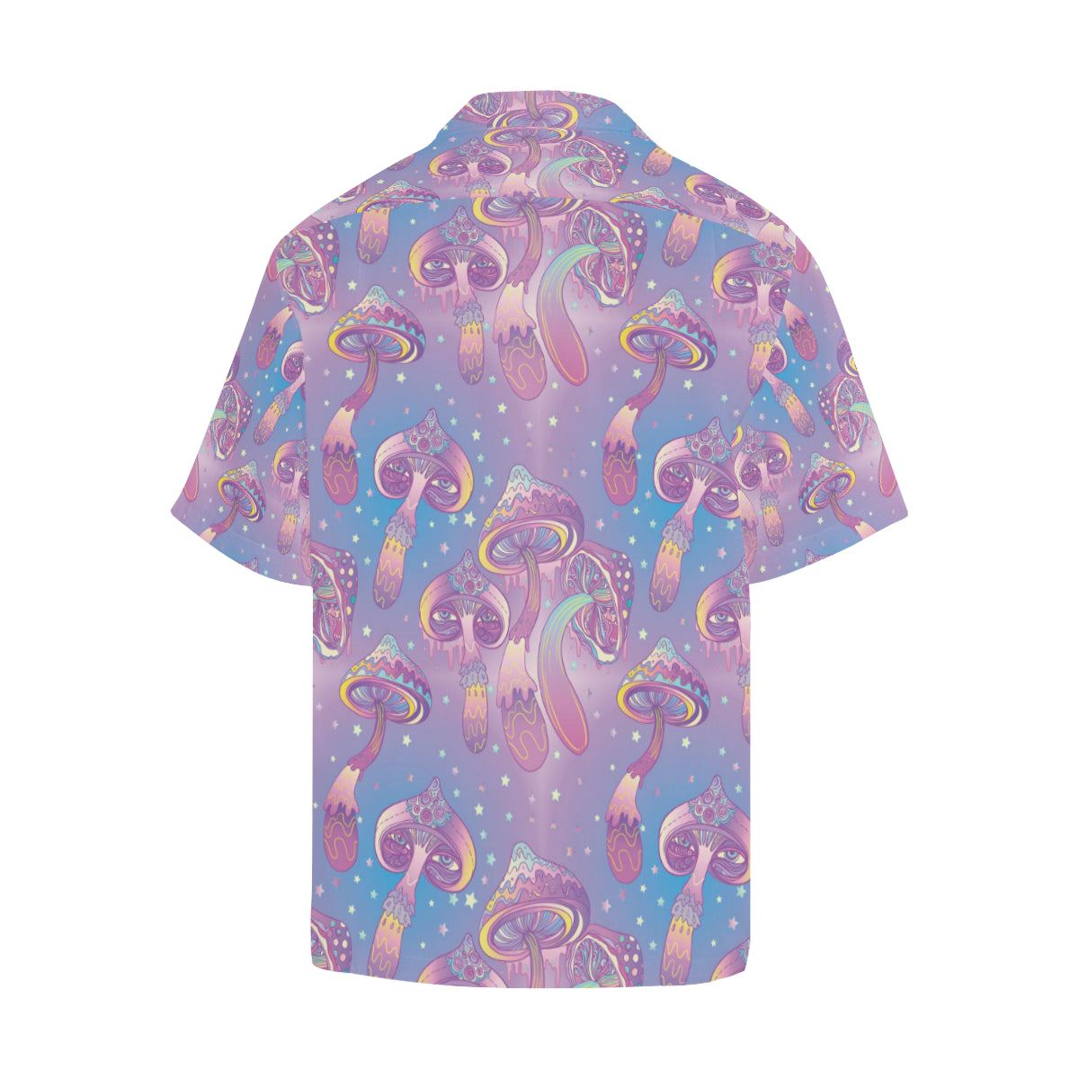 Psychedelic Mushroom Pattern Print Design A01 Men's Hawaiian Shirt