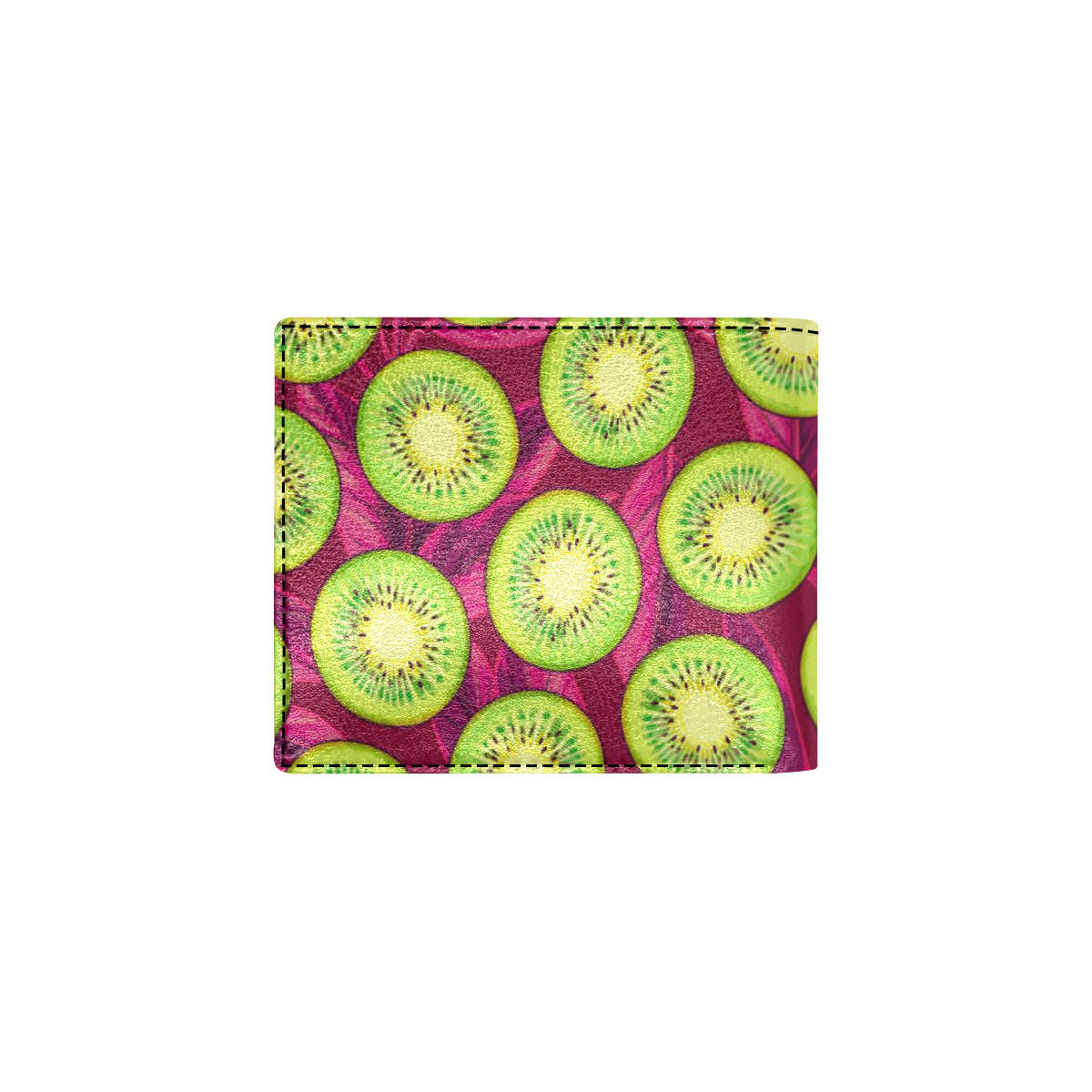 Kiwi Pattern Print Design KW05 Men's ID Card Wallet