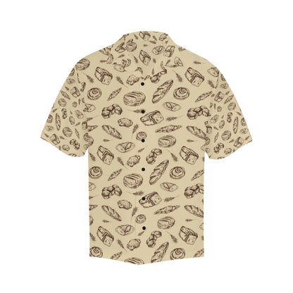 Bread Pattern Print Design 04 Men's Hawaiian Shirt