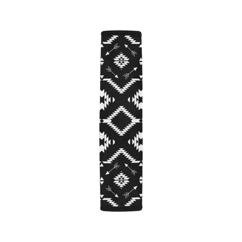 Native Pattern Print Design A04 Car Seat Belt Cover