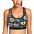 Music note Pattern Print Design A03 Sports Bra