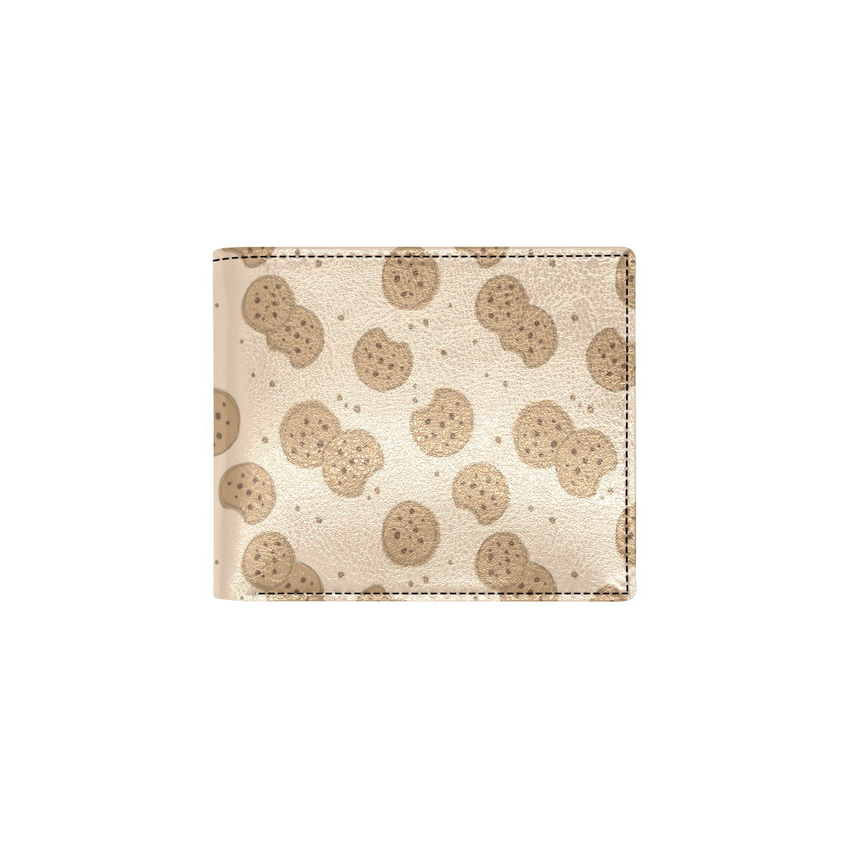 Biscuit Pattern Print Design 02 Men's ID Card Wallet