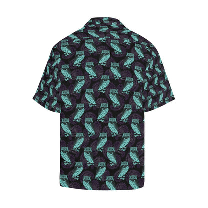Tribal Pattern Print Design LKS3010 Men's Hawaiian Shirt