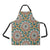 Mandala Pattern Print Design 01 Apron with Pocket