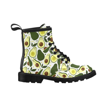Avocado Pattern Print Design AC06 Women's Boots
