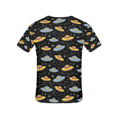 UFO Print Design LKS307 Women's  T-shirt