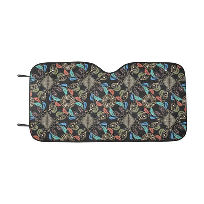 Ancient Greek Print Design LKS308 Car front Windshield Sun Shade