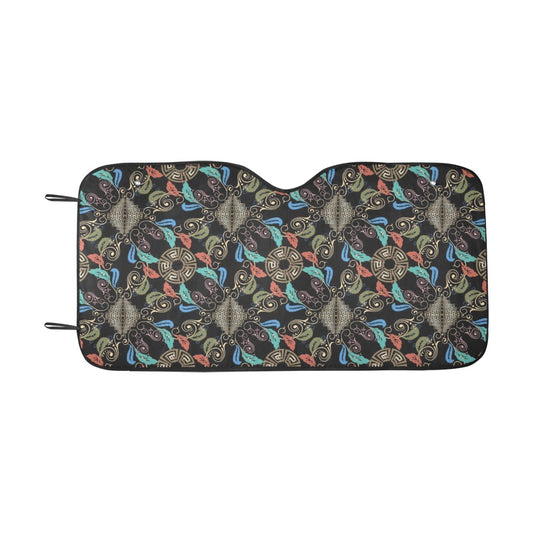 Ancient Greek Print Design LKS308 Car front Windshield Sun Shade