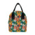 Amaryllis Pattern Print Design AL06 Insulated Lunch Bag