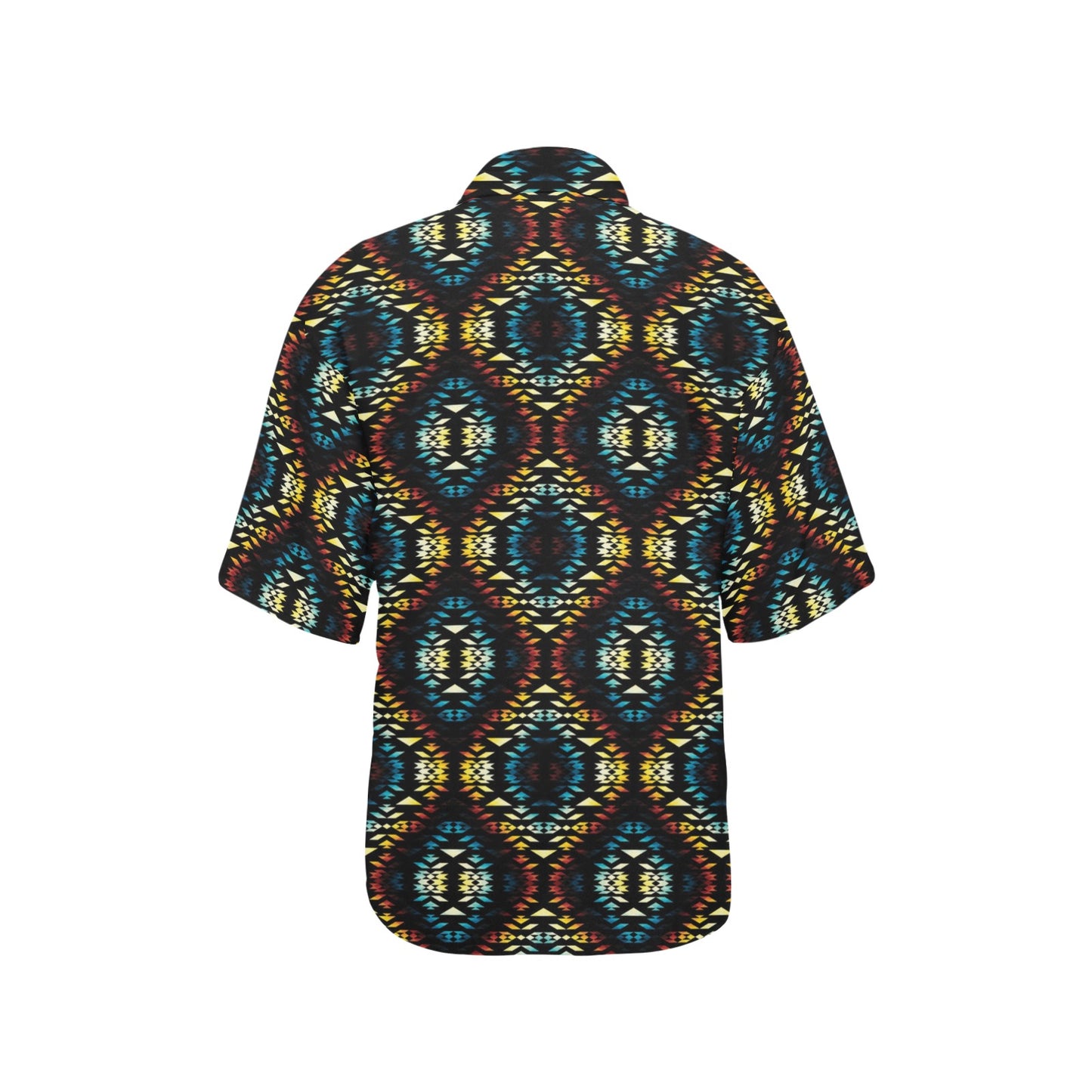 Tribal Pattern Print Design LKS309 Women's Hawaiian Shirt