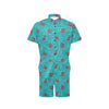 Sea Turtle Pattern Men's Romper