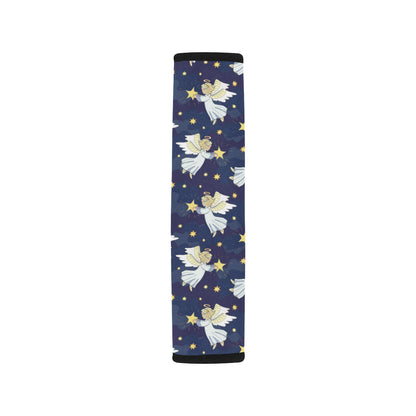 Angel Pattern Print Design 06 Car Seat Belt Cover
