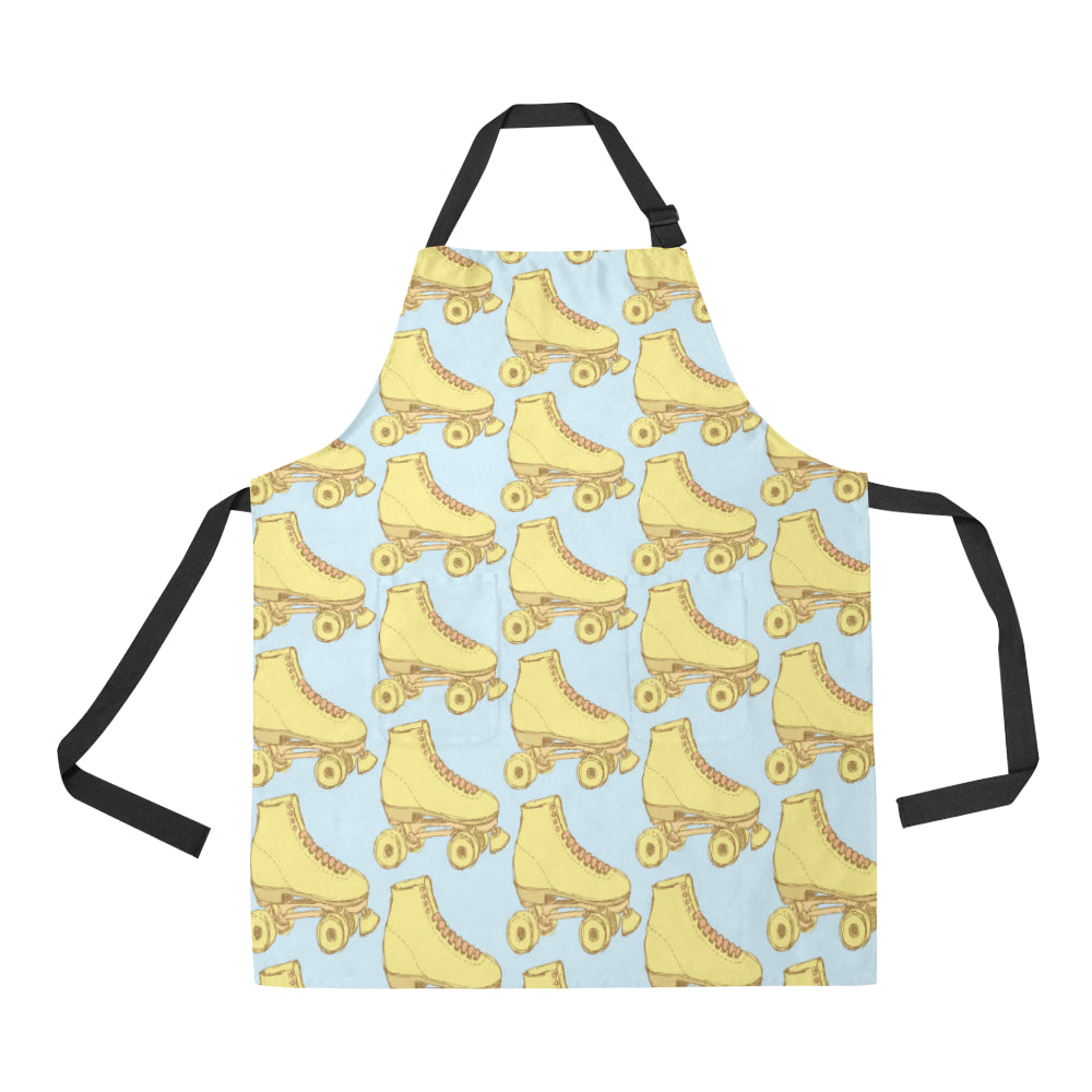 Roller skate Pattern Print Design A03 Apron with Pocket
