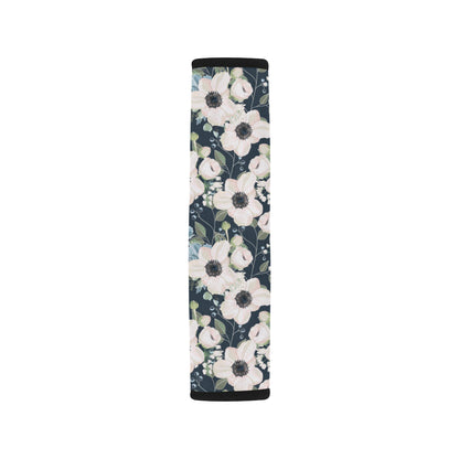 Anemone Pattern Print Design AM02 Car Seat Belt Cover