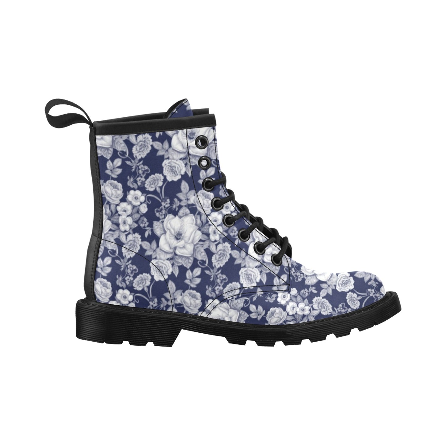 Floral Infrared Pattern Women's Boots