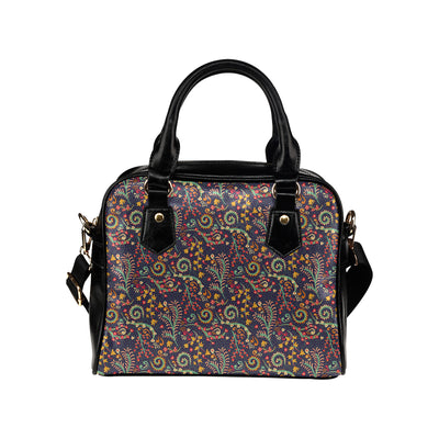 Bohemian Pattern Print Design 08 Shoulder Handbag