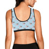 Cow Pattern Print Design 07 Sports Bra