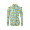 Dachshund Pattern Print Design 08 Men's Long Sleeve Shirt