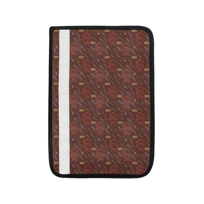 Barbecue Pattern Print Design 01 Car Seat Belt Cover