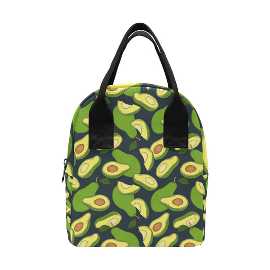 Avocado Pattern Print Design AC013 Insulated Lunch Bag