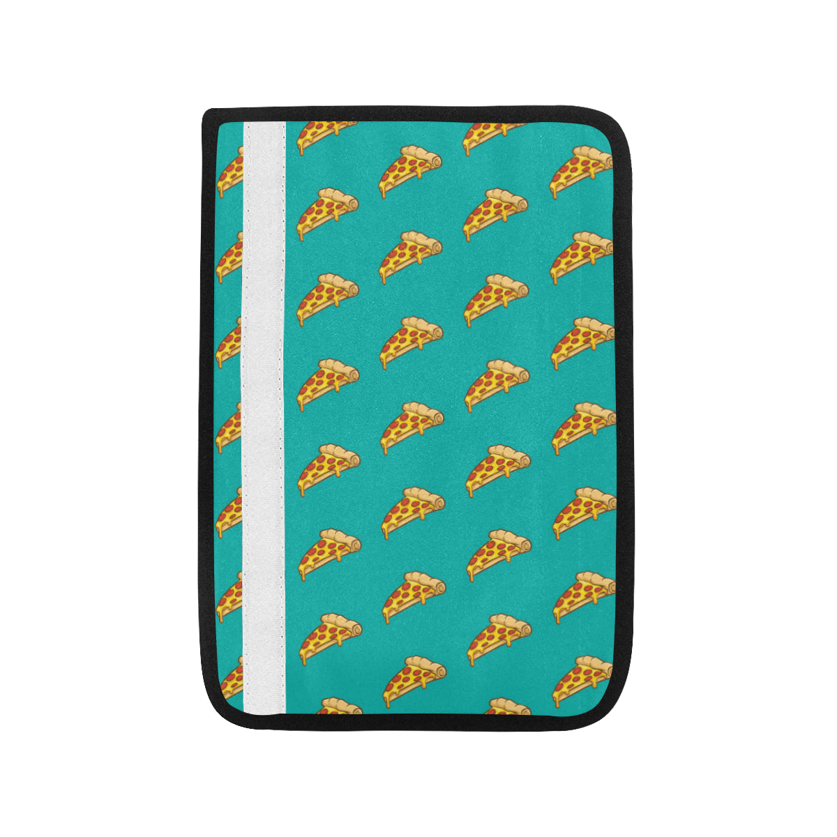 Pizza Pattern Print Design A03 Car Seat Belt Cover