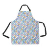 Mermaid Scales Pattern Print Design 05 Apron with Pocket