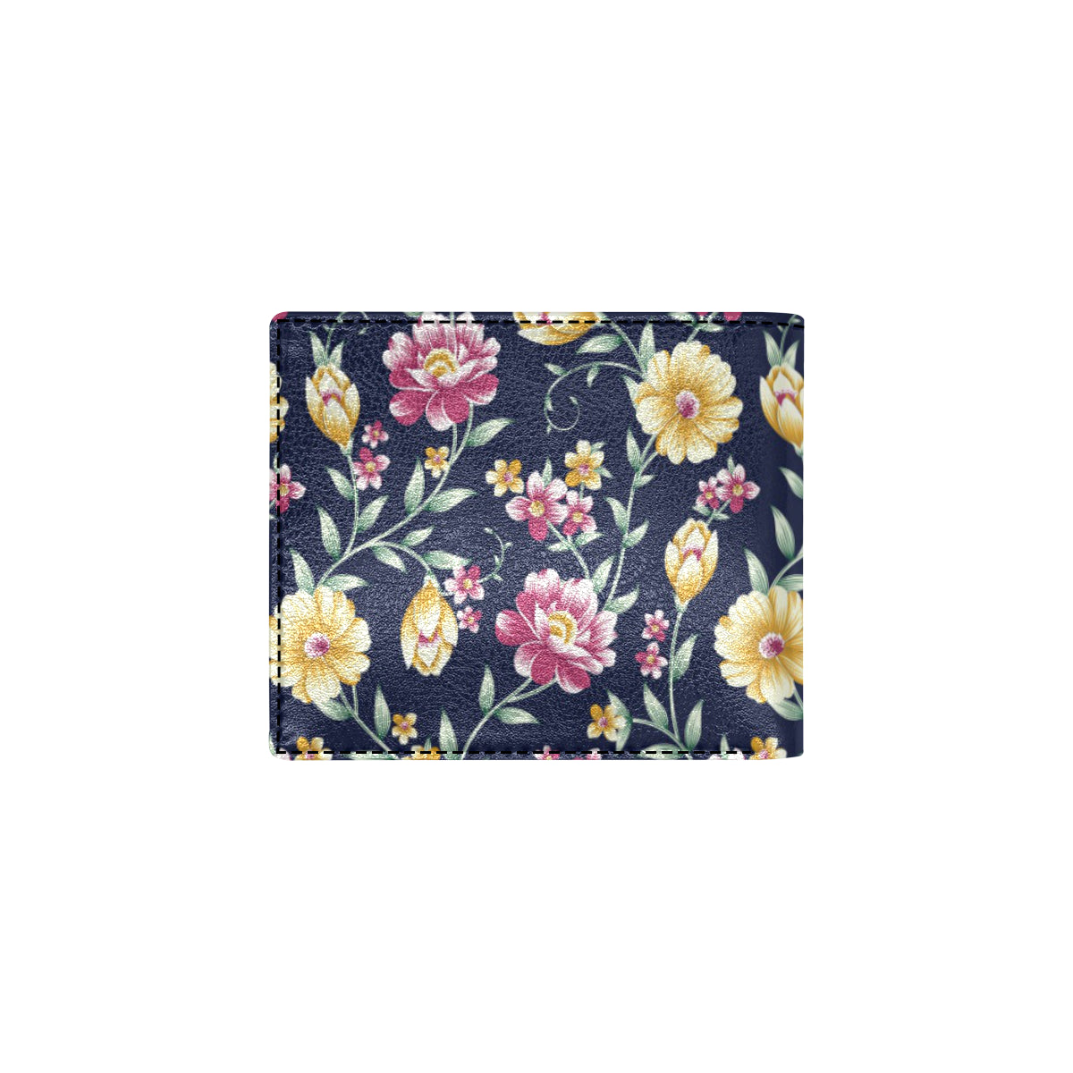 Gerberas Pattern Print Design GB03 Men's ID Card Wallet