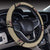 Christian Pattern Print Design 04 Steering Wheel Cover with Elastic Edge