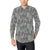 Camouflage Fern Pattern Print Design 05 Men's Long Sleeve Shirt