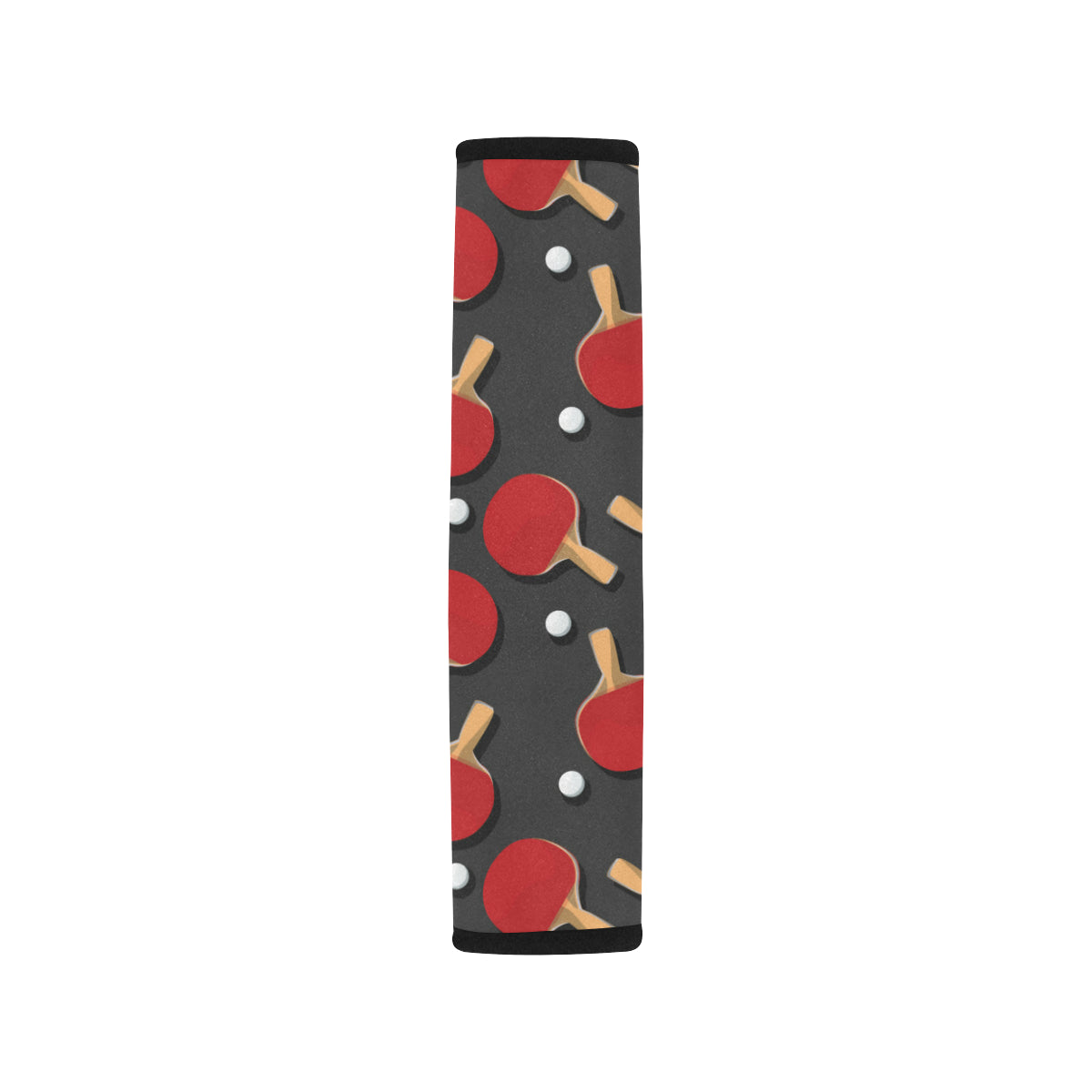 Ping Pong Pattern Print Design A05 Car Seat Belt Cover