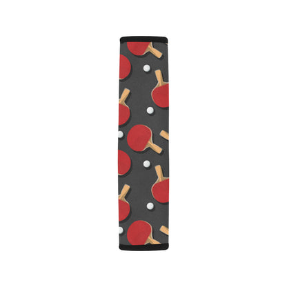 Ping Pong Pattern Print Design A05 Car Seat Belt Cover