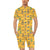 Maracas Mexican Style Pattern Print Design 02 Men's Romper