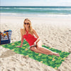 Shamrock Print Design LKS301 Beach Towel 32" x 71"