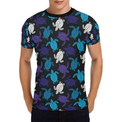 Sea Turtle Print Design LKS306 Men's All Over Print T-shirt