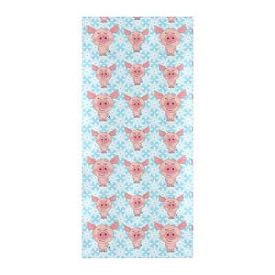 Pig Print Design LKS402 Beach Towel 32" x 71"