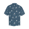 Sailboat Print Design LKS303 Men's Hawaiian Shirt