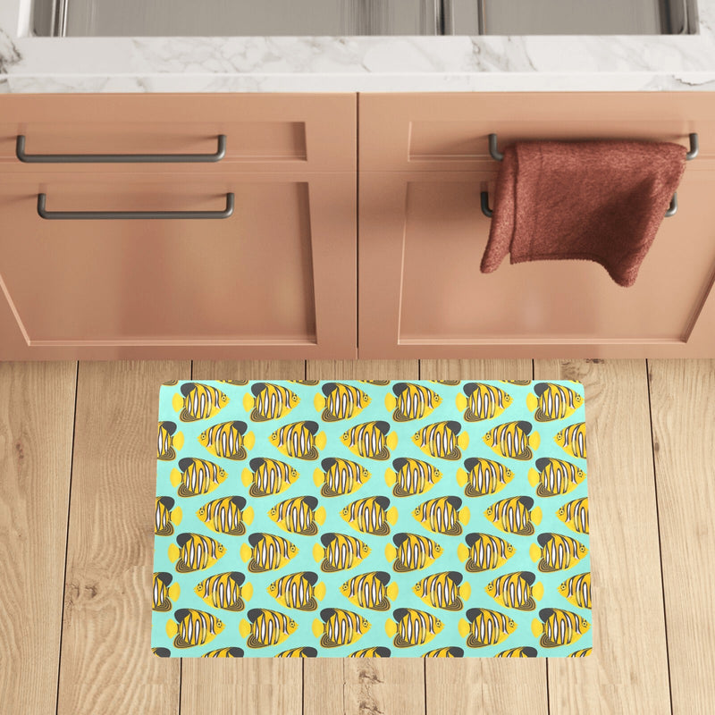 Angelfish Print Design LKS402 Kitchen Mat